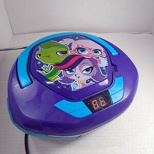 Littlest Pet Shop CD Player AM/FM Radio Boom Box LPS boombox portable Vintage  M